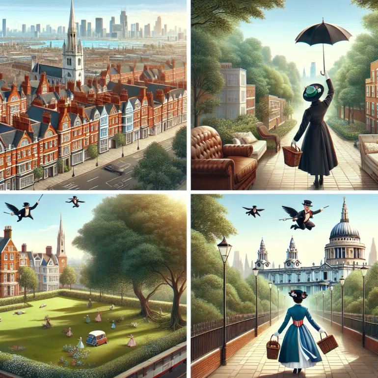 Где снимали «Мэри Поппинс»: Путешествие по местам съемок