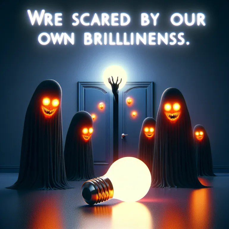 Нас пугает наш блеск: Понимание страха перед собственным успехом